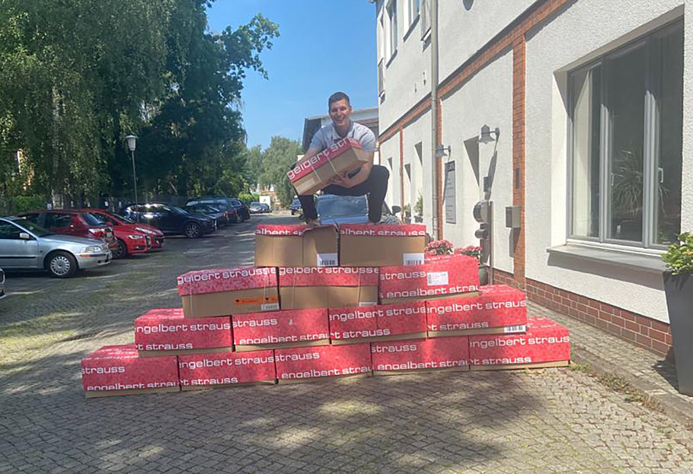 Neue Arbeitskleidung für unsere Mitarbeiter