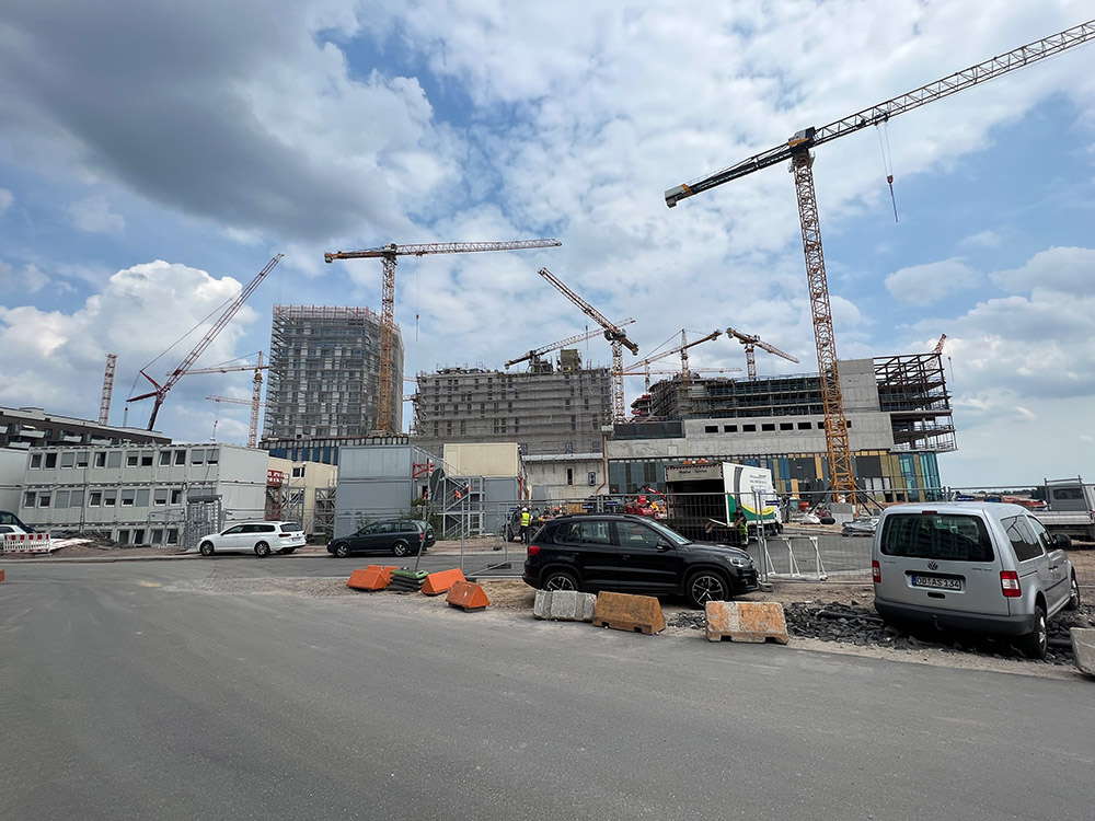 Eine der größten Baustellen Europas …