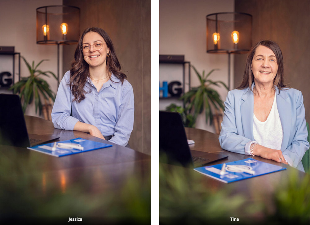 Neue Mitarbeiterinnen im EHG Elb Handwerk-Team